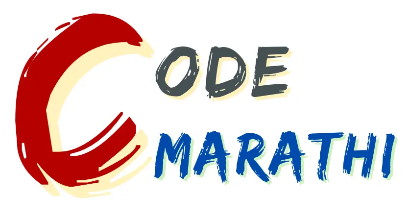 Code Marathi - Learn Programming in Marathi